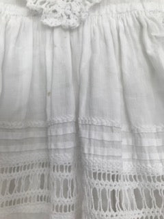 Little - Sanctuary of Threads | Wearable History from Victorian Era | Irish Tape Lace Christening Gown | $8,888 USD