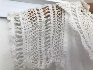 Little - Sanctuary of Threads | Wearable History from Victorian Era | Irish Tape Lace Christening Gown | $8,888 USD