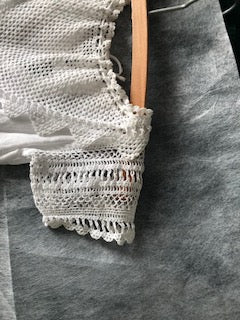 Little - Sanctuary of Threads | Wearable History from Victorian Era | Irish Tape Lace Christening Gown | $8,888 USD