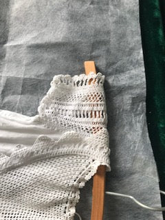 Little - Sanctuary of Threads | Wearable History from Victorian Era | Irish Tape Lace Christening Gown | $8,888 USD