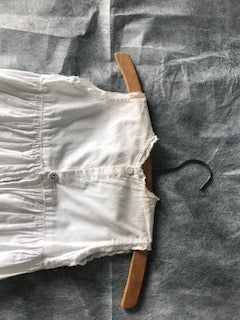 Sanctuary in Stitch | Wearable History from Victorian Era | Rare Buttoned Christening Gown | $4,888 USD